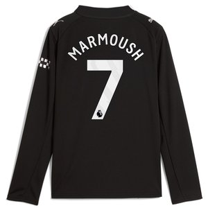 Maillot Manchester City Extérieur PUMA - Manches Longues - Enfant avec flocage Marmoush 7, vue 4