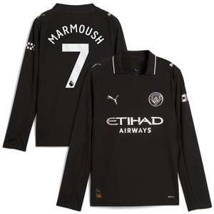 Maillot Manchester City Extérieur PUMA - Manches Longues - Enfant avec flocage Marmoush 7, vue 1