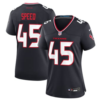 Women's Nike E.J. Speed Navy Houston Texans Team Game Jersey