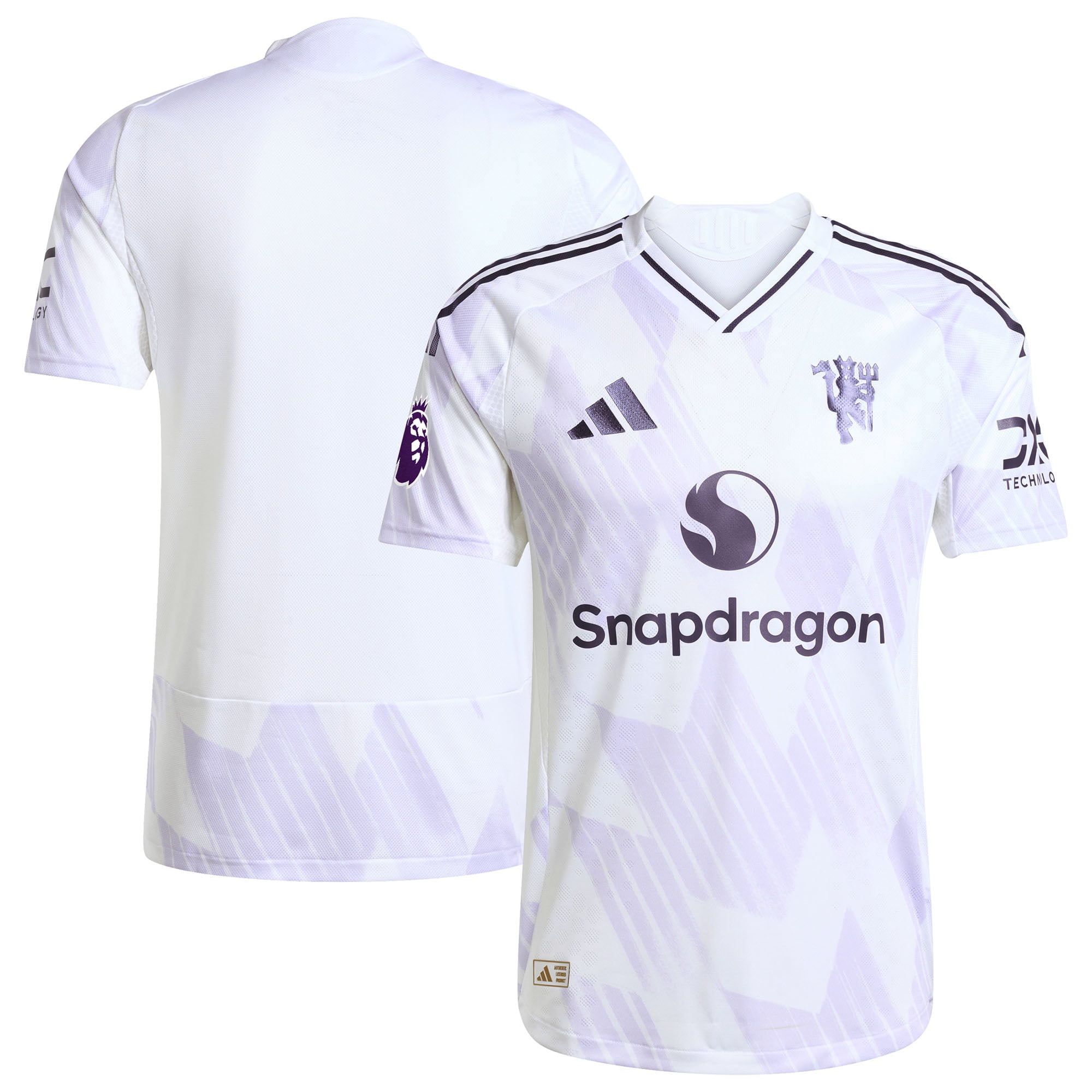 Men's adidas White Manchester United 2025/26 Away Authentic Jersey