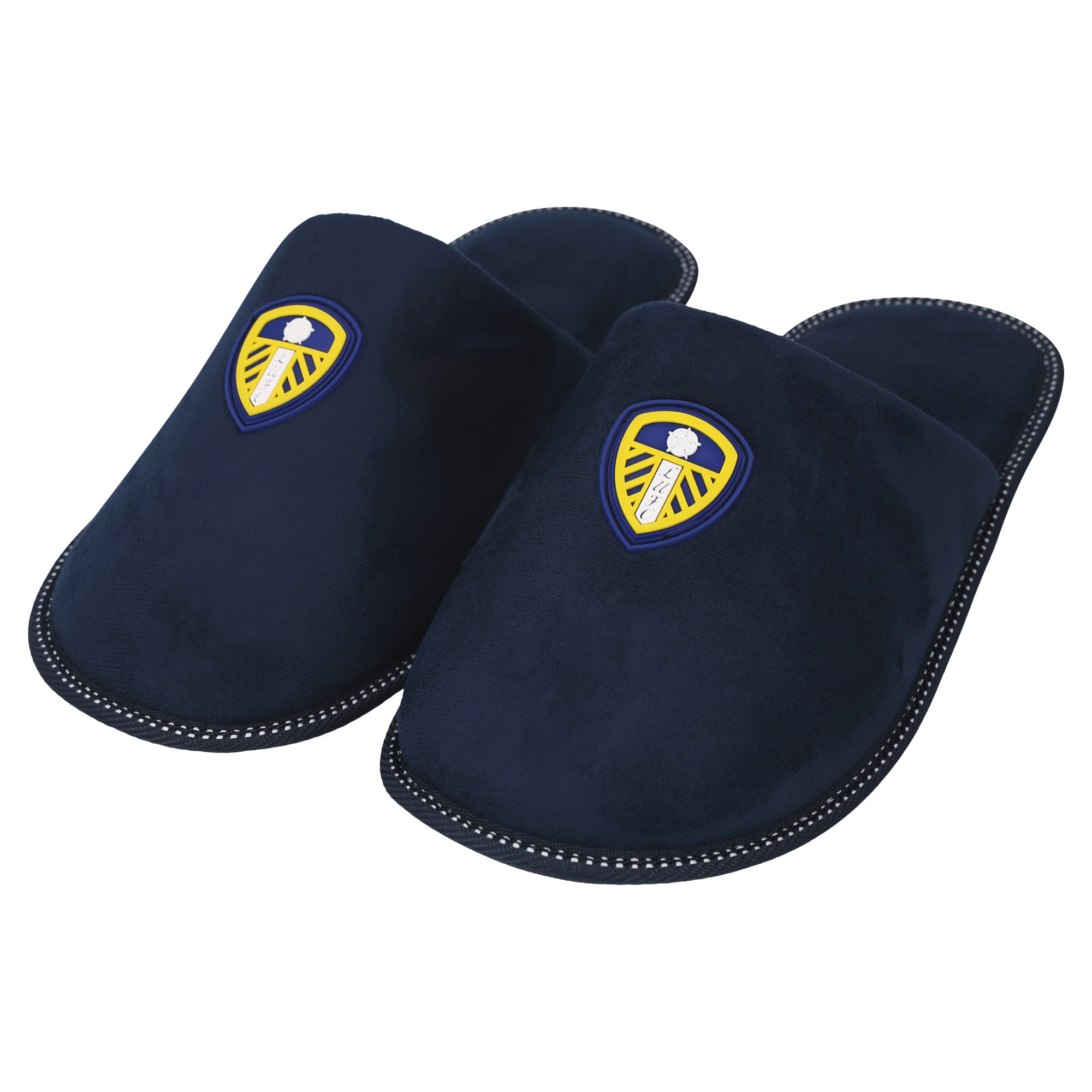 Leeds United Mule Slippers - Navy - Kids