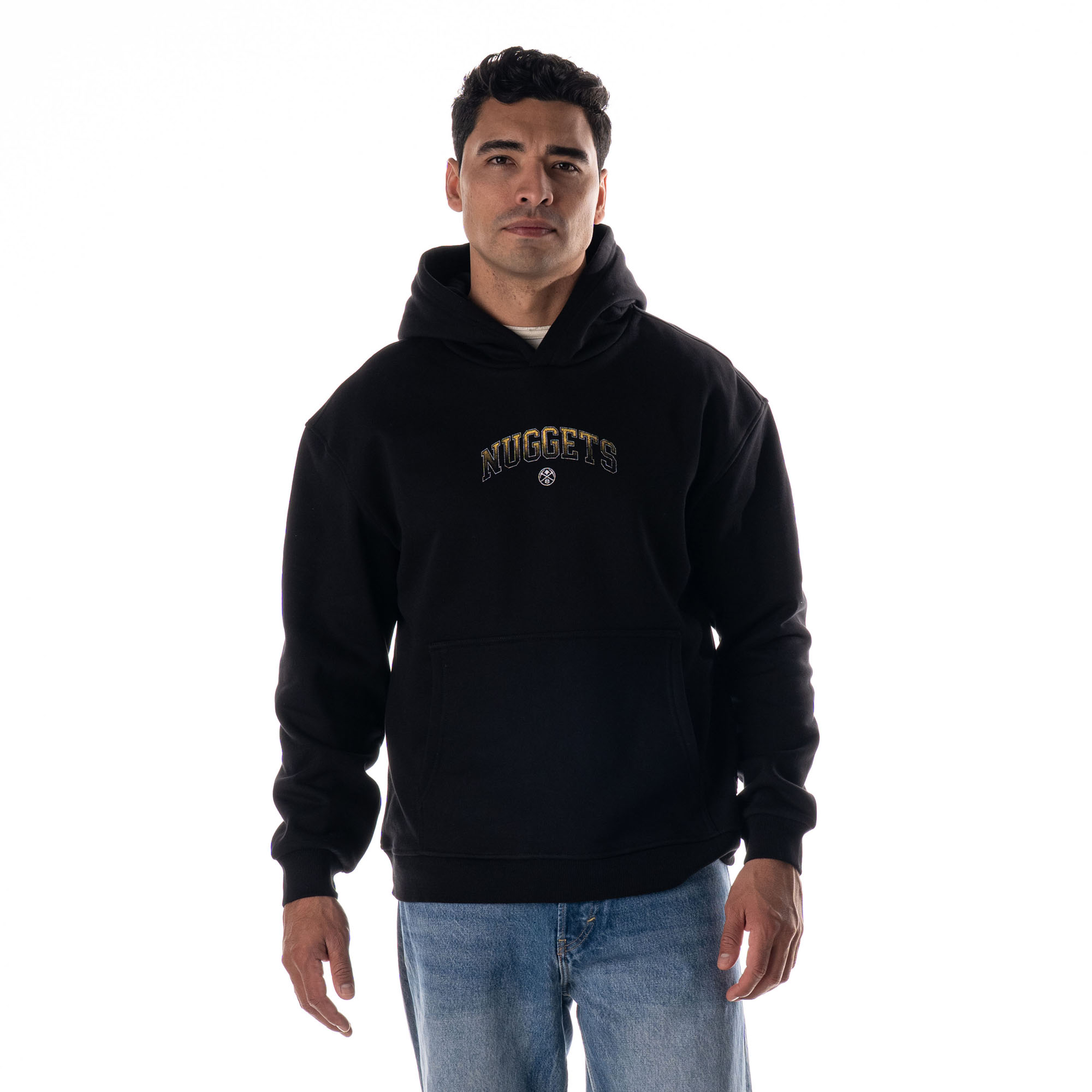 Unisex The Wild Collective Black Denver Nuggets Splatter Premium Hoodie