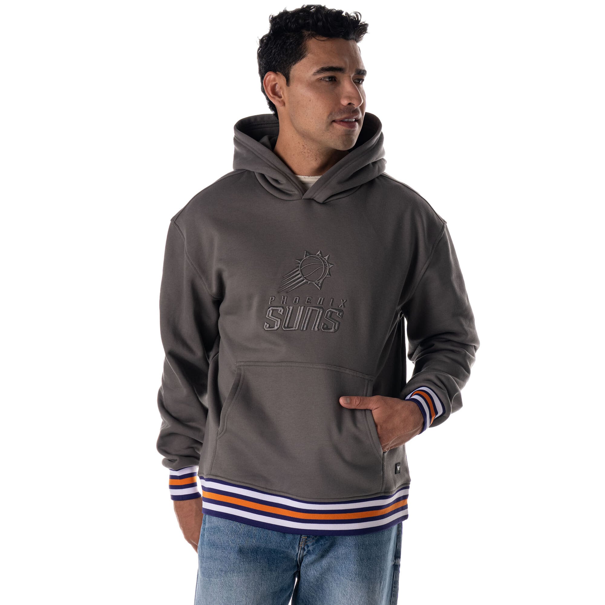 Unisex The Wild Collective Charcoal Phoenix Suns 2025/26 City Edition Custom Rib Tonal Premium Hoodie