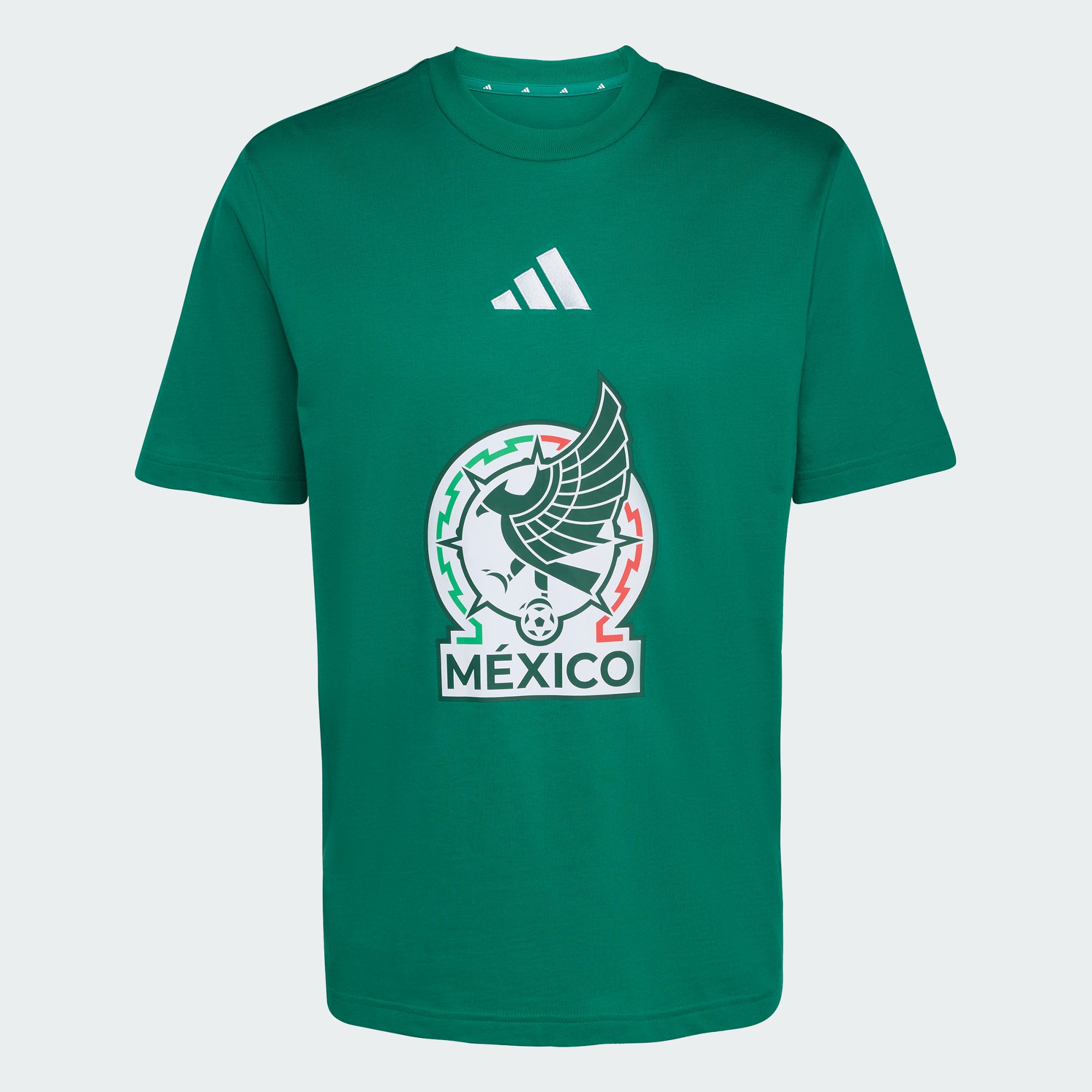 Men's adidas  Green Mexico National Team   Alphaskin Graphic T-Shirt