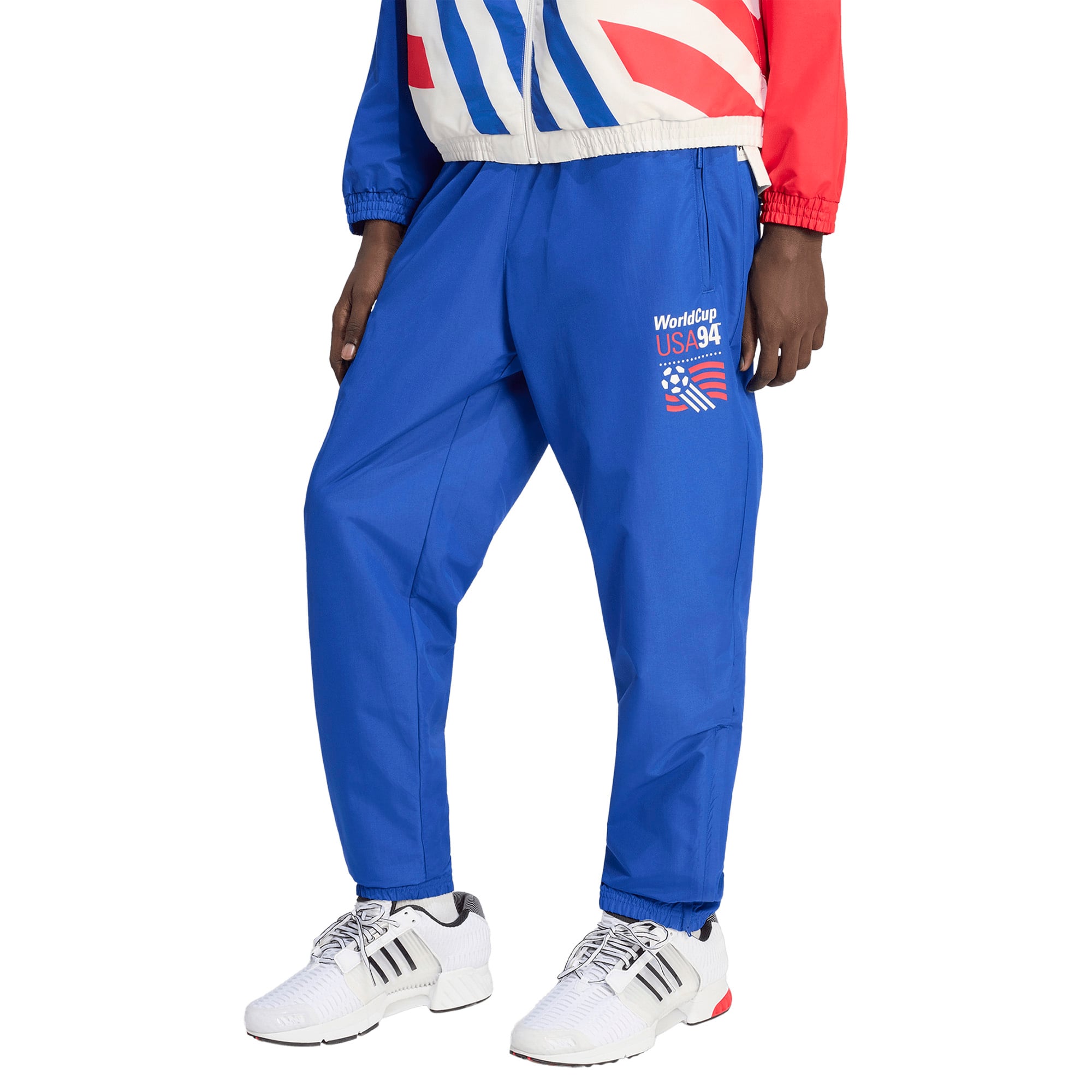 Men's adidas Blue USMNT 1994 World Cup Woven Track Pants