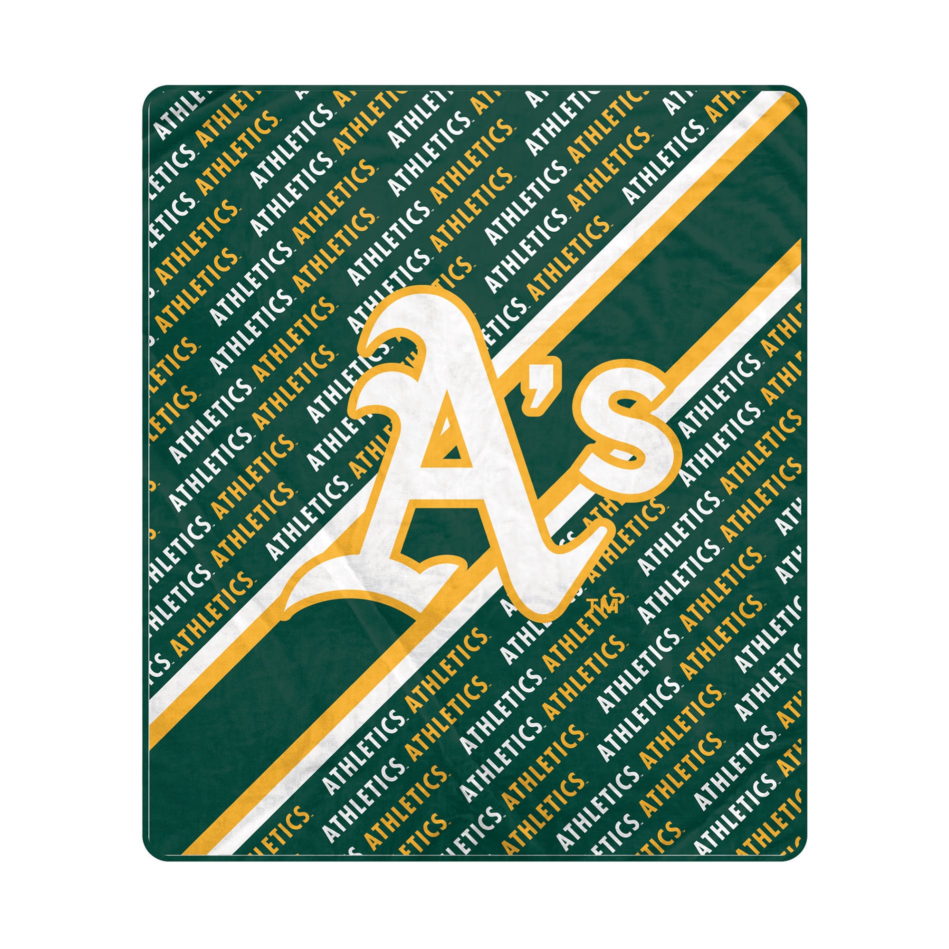 Pegasus Athletics 60" x 70" Diagonal Lined Wordmark Ultra Soft Blanket