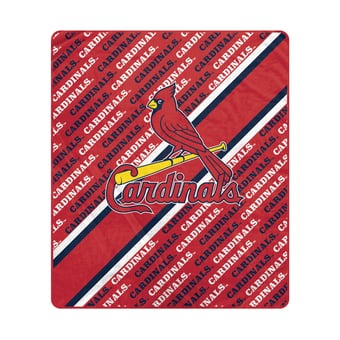Pegasus St. Louis Cardinals 60" x 70" Diagonal Lined Wordmark Ultra Soft Blanket