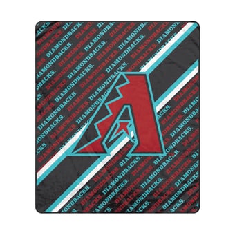 Pegasus Arizona Diamondbacks 60" x 70" Diagonal Lined Wordmark Ultra Soft Blanket