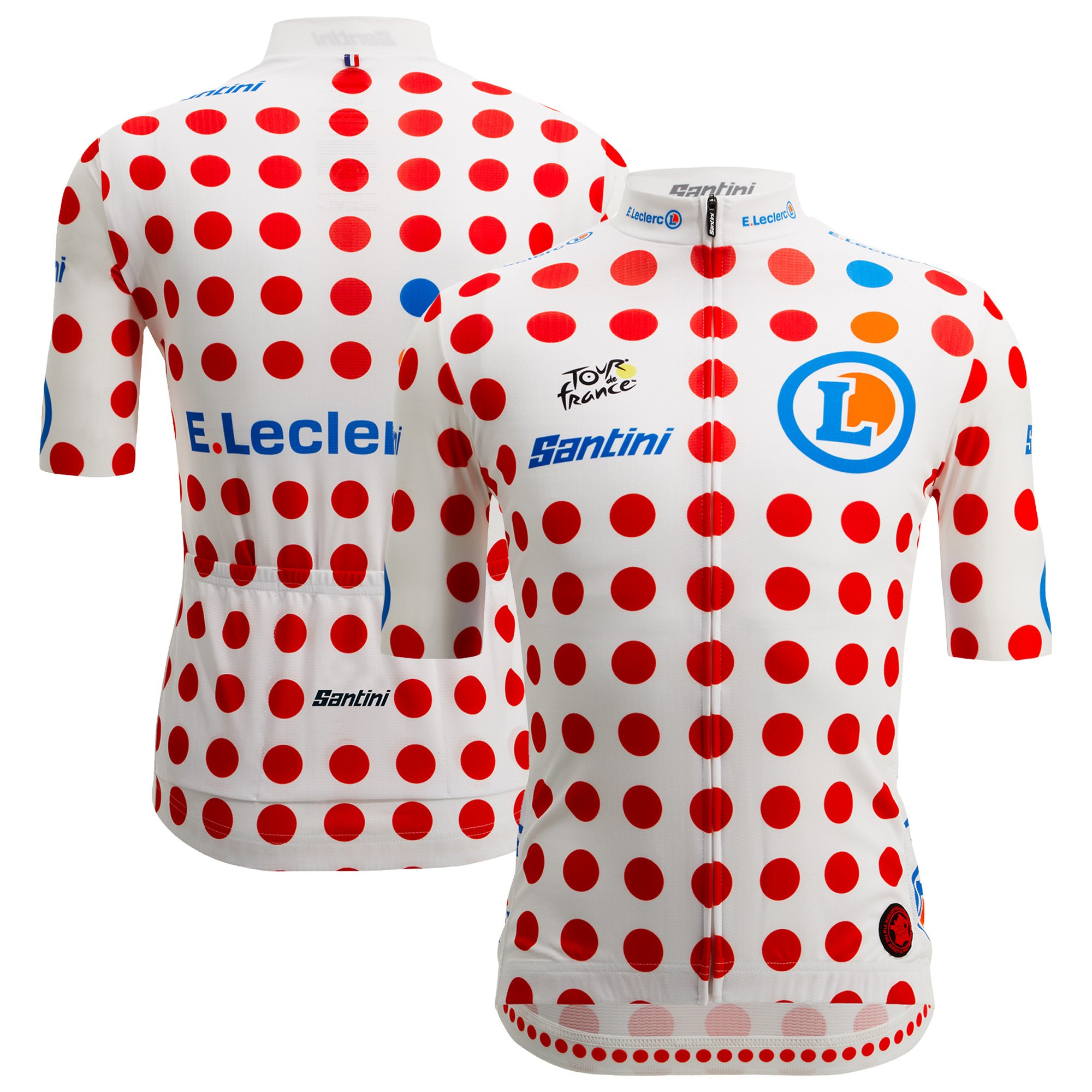 Maglia Replica del Team Tour de France 2026 di Santini - Polka