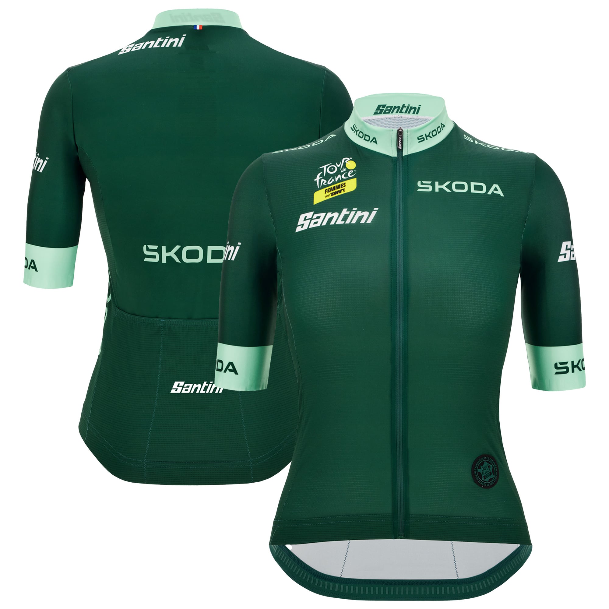 Maglia Replica del Team Tour de France 2026 di Santini - Verde