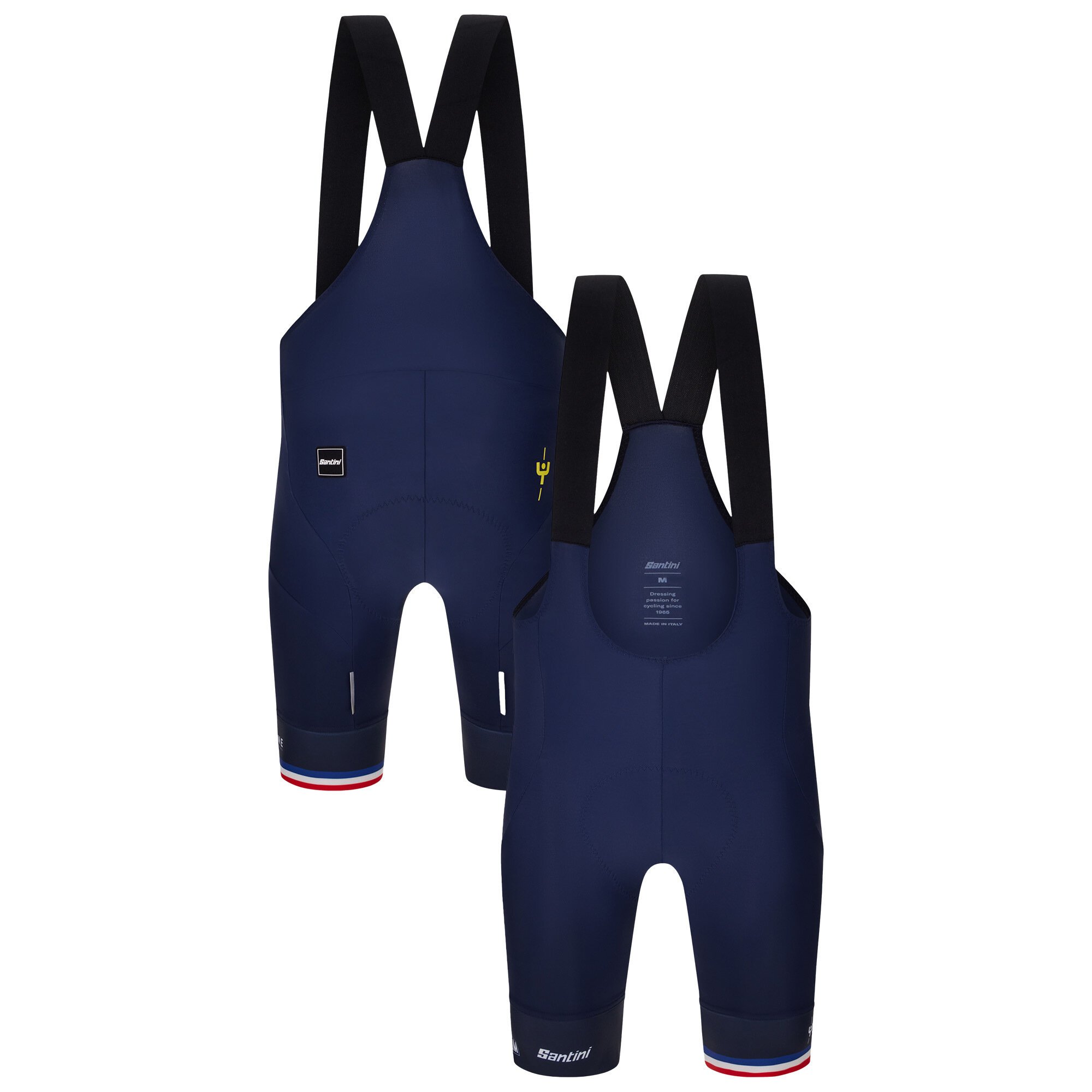 Pantaloncini con bretelle da ciclismo Maillot Jaune Hautacam Kit