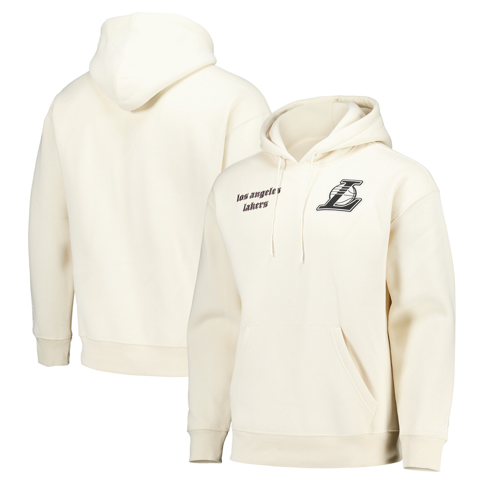 Sudadera con capucha Elements Super Soft Fleece de los Los Angeles Lakers - Gris Whitecap - Hombre