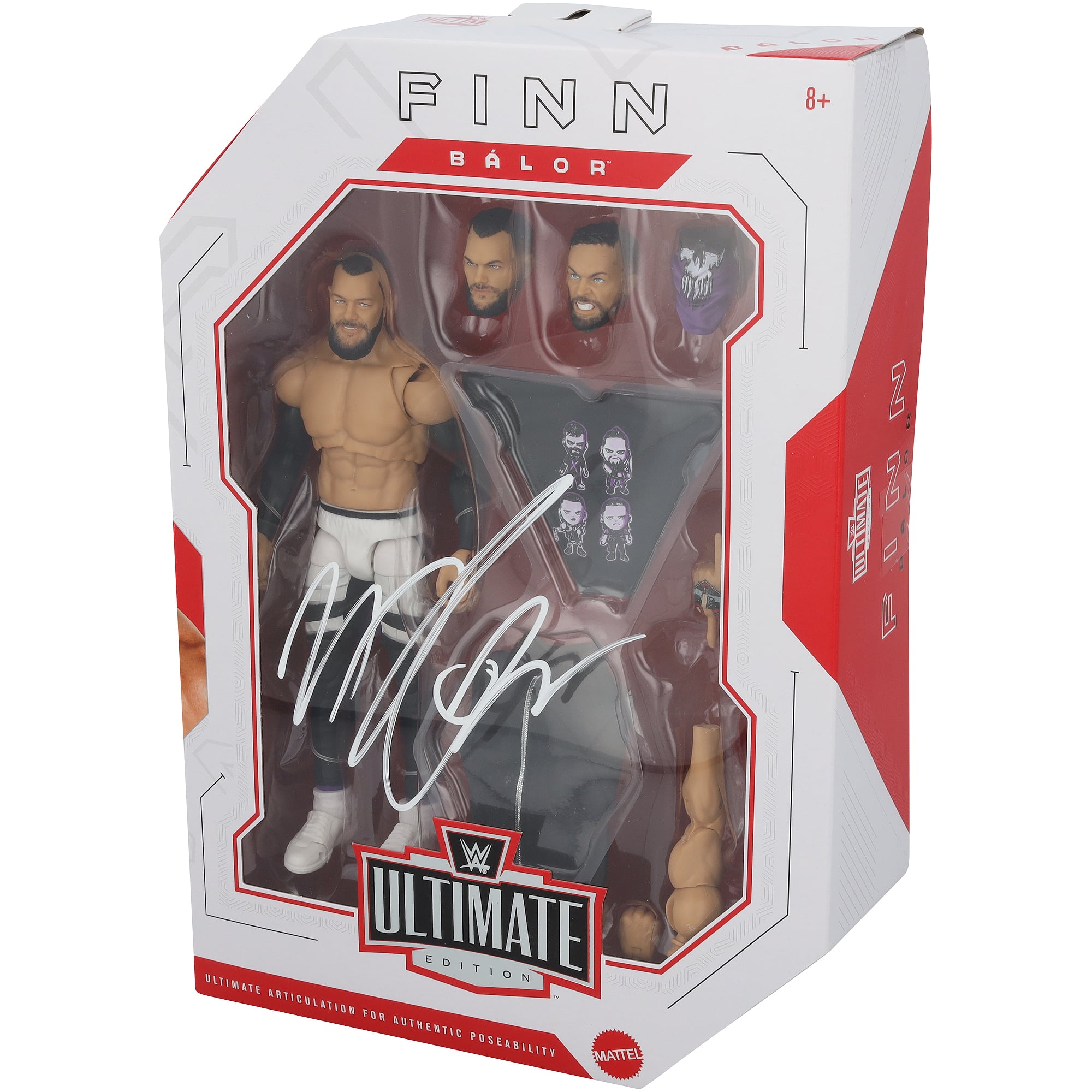 Finn Balor WWE Autographed Mattel Ultimate Edition Wave 24 Action Figure