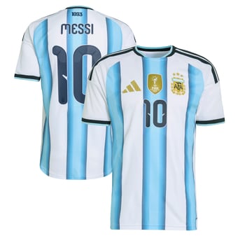 Men's adidas Lionel Messi White Argentina National Team 2026 Home On-Field Authentic Jersey