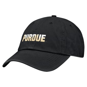 Men's Nike Black Purdue Boilermakers Club Adjustable Hat