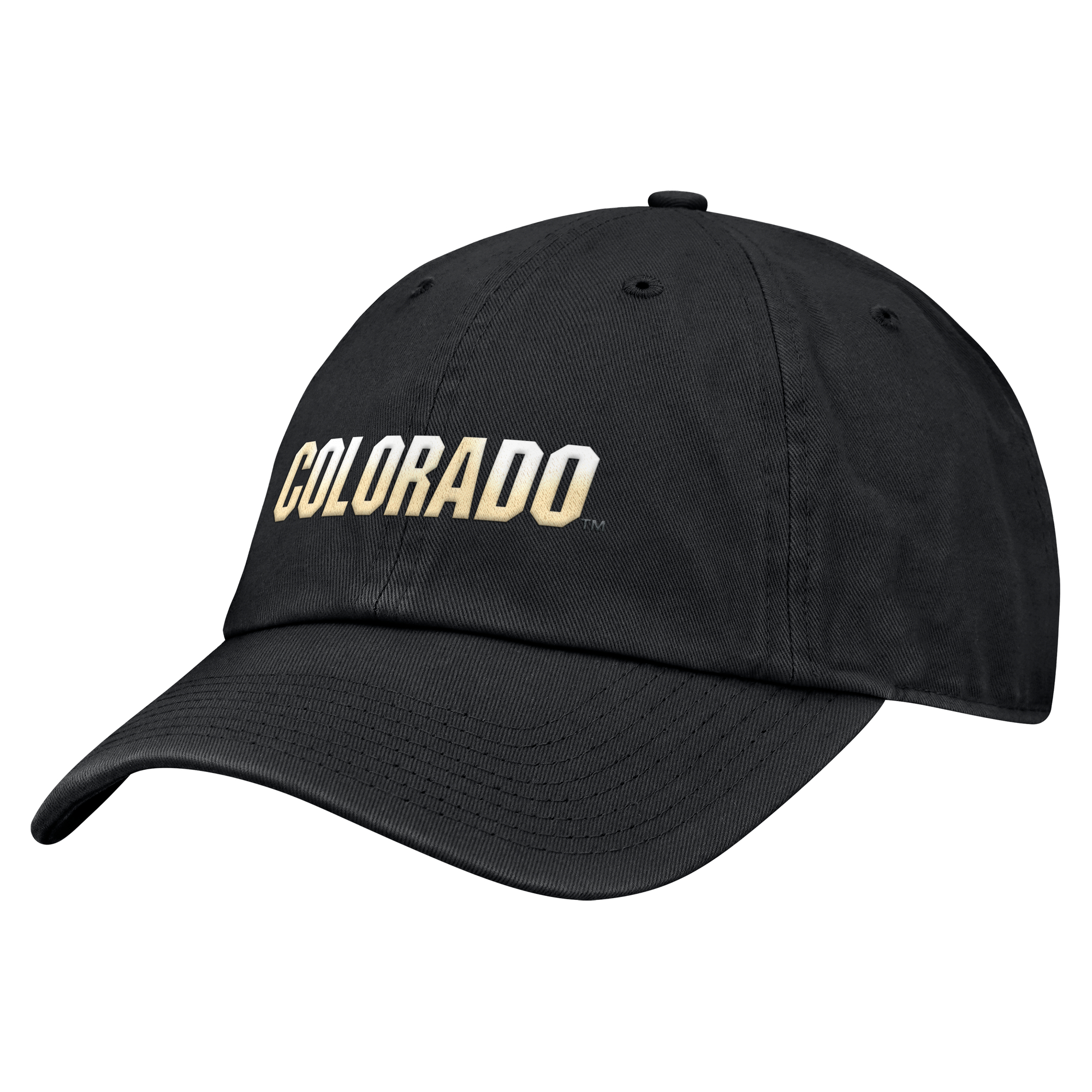 Men's Nike Black Colorado Buffaloes Club Adjustable Hat