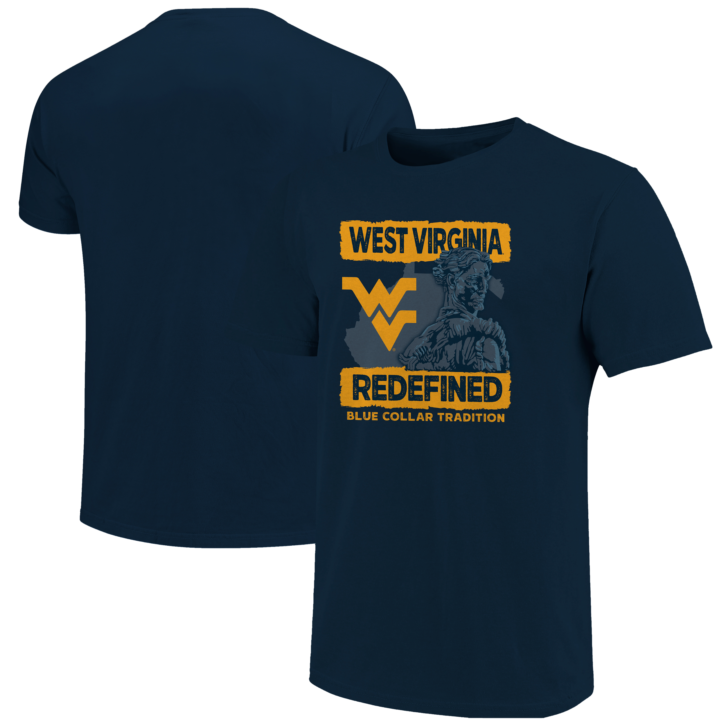 Youth Navy West Virginia Mountaineers Fan T-Shirt Youth Navy West Virginia Mountaineers Fan T-Shirt