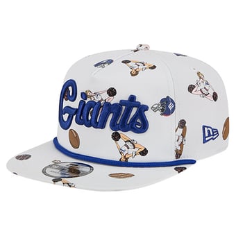 Men's New Era  White New York Giants Team Cheer 19TWENTY Snapback Hat