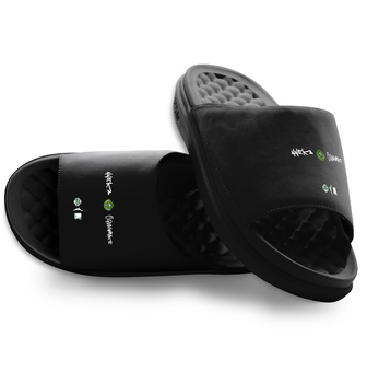 Youth ISlide Nneka Ogwumike Black Seattle Storm Round 21 Motive Slide Sandals