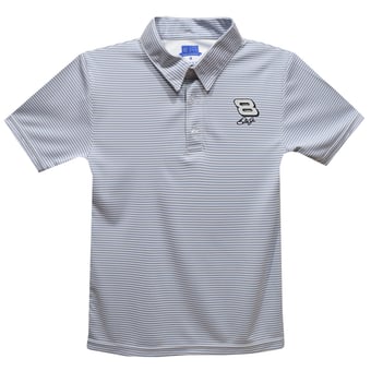 Toddler Vive La Fete Dale Earnhardt Jr. Pencil Stripe Polo