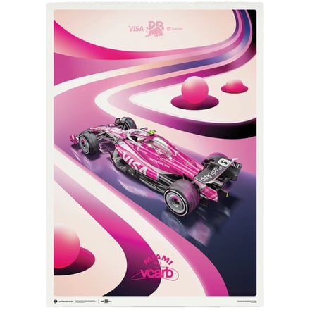 VCARB Miami 2025 Official Poster
