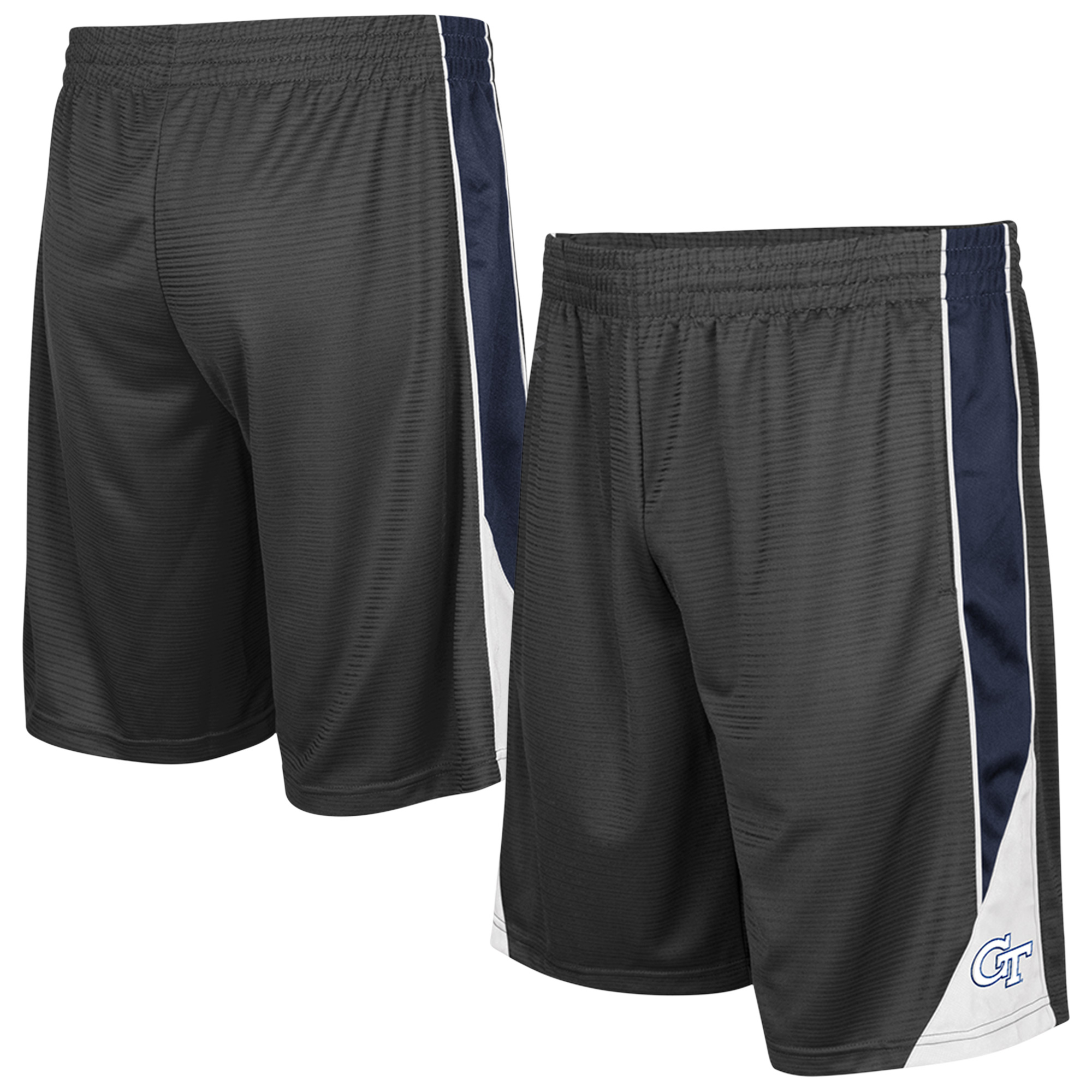 Men's Colosseum Charcoal Georgia Tech Yellow Jackets Turnover Shorts