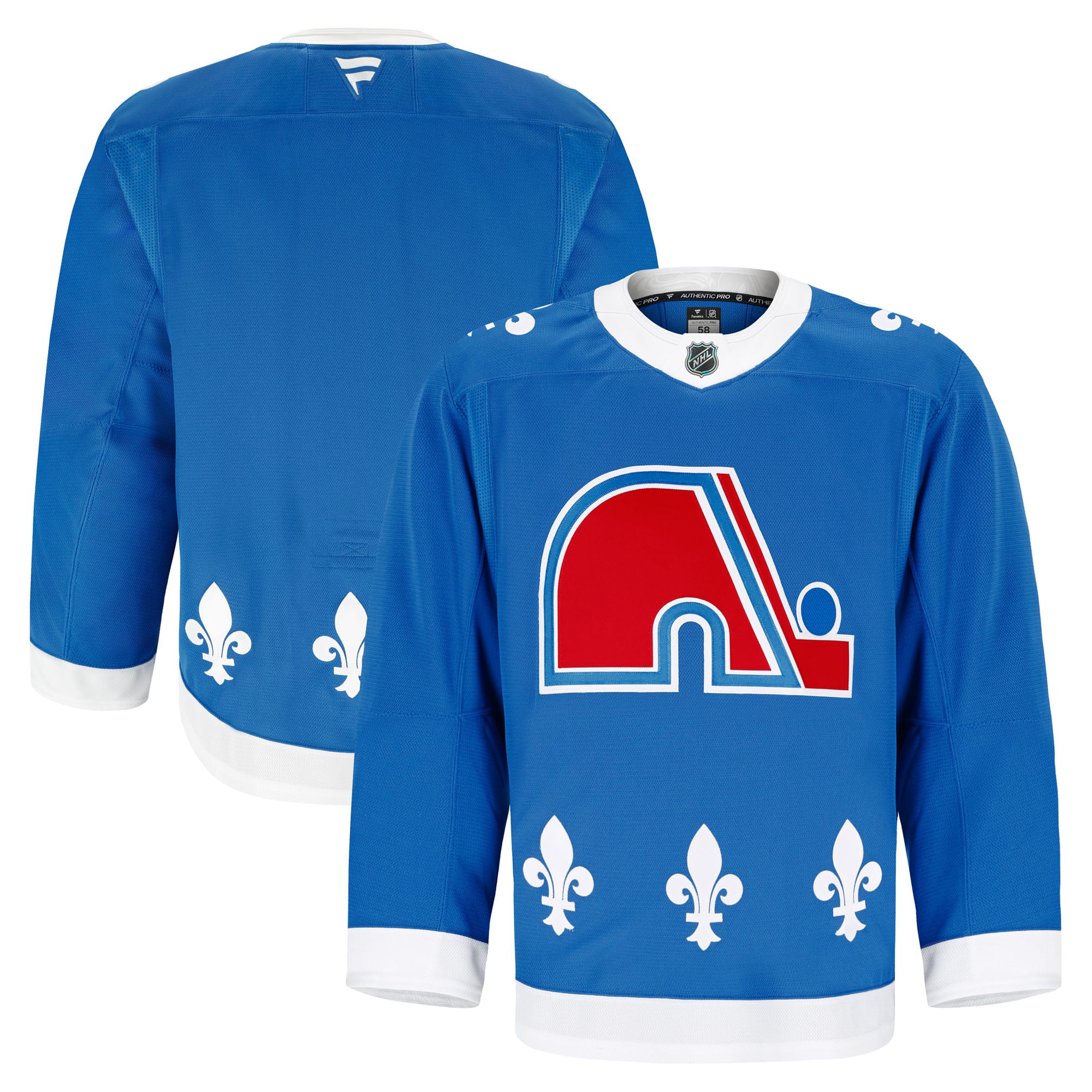 Men's Fanatics Blue Colorado Avalanche Alternate Heritage Authentic Pro Jersey