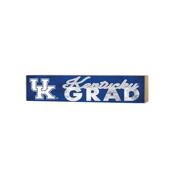 Kentucky Wildcats 3" x 13" Grad Block Sign