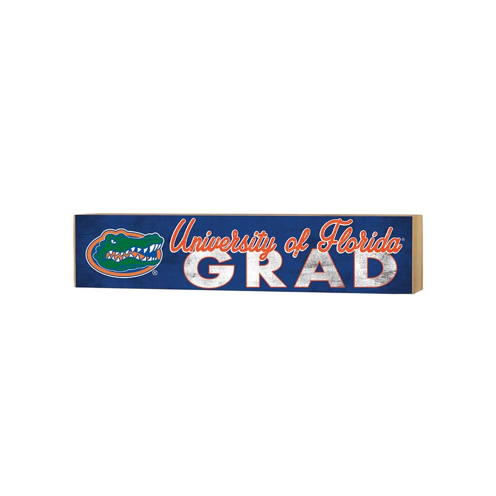 Florida Gators 3" x 13" Grad Block Sign