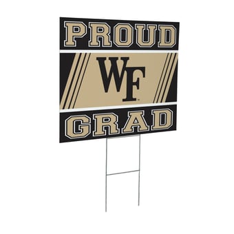 Wake Forest Demon Deacons 24" x 18" Graduation Outdoor Yard Sign