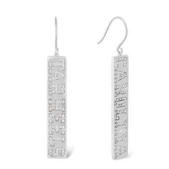 FanDrip North Carolina Tar Heels  Diamond Dangle Earrings