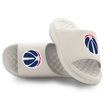 Youth ISlide Cream Washington Wizards Primary Motive Slide Sandals