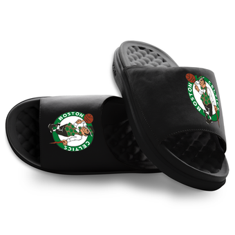 Youth ISlide Black Boston Celtics Primary Motive Slide Sandals