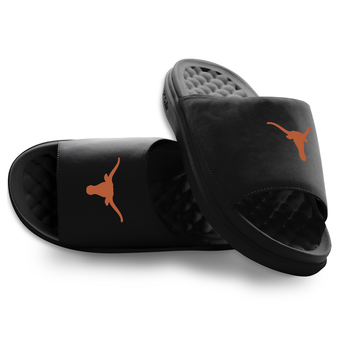 Youth ISlide Black Texas Longhorns Primary Motive Slide Sandals