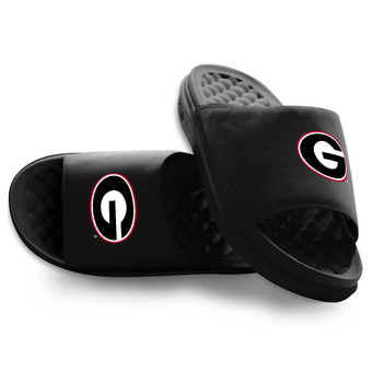 Youth ISlide Black Georgia Bulldogs Primary Motive Slide Sandals