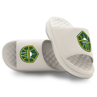 Youth ISlide Cream Seattle Storm Primary Motive Slide Sandals