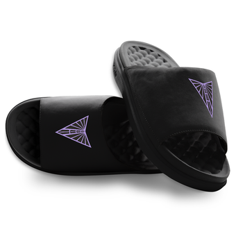 Youth ISlide Black Golden State Valkyries Primary Motive Slide Sandals