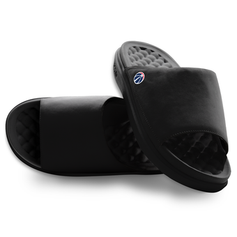 Unisex ISlide Black Washington Wizards Minimalistic Motive Slide Sandals