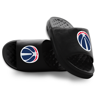 Unisex ISlide Black Washington Wizards Primary Motive Slide Sandals
