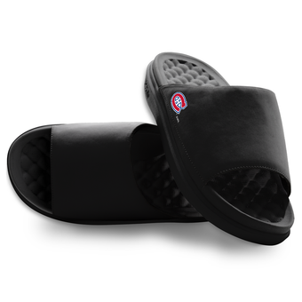 Unisex ISlide Black Montreal Canadiens Minimalistic Motive Slide Sandals