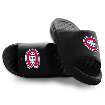 Unisex ISlide Black Montreal Canadiens Primary Motive Slide Sandals