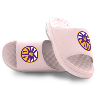 Unisex ISlide Pink Los Angeles Sparks Primary Motive Slide Sandals