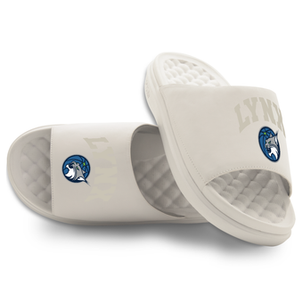Unisex ISlide Cream Minnesota Lynx Tonal Pop Motive Slide Sandals