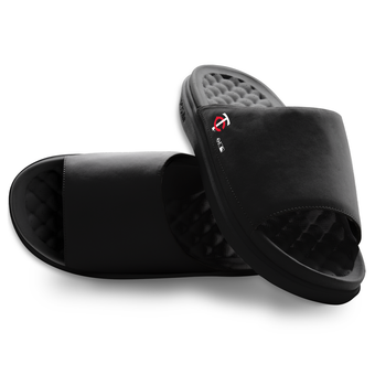 Unisex ISlide Black Minnesota Twins Minimalistic Motive Slide Sandals