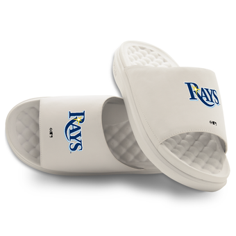 Unisex ISlide Cream Tampa Bay Rays Primary Motive Slide Sandals