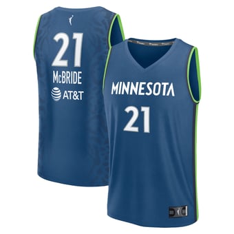 Youth Fanatics Kayla McBride Blue Minnesota Lynx Explorer Edition Fast Break Replica Jersey