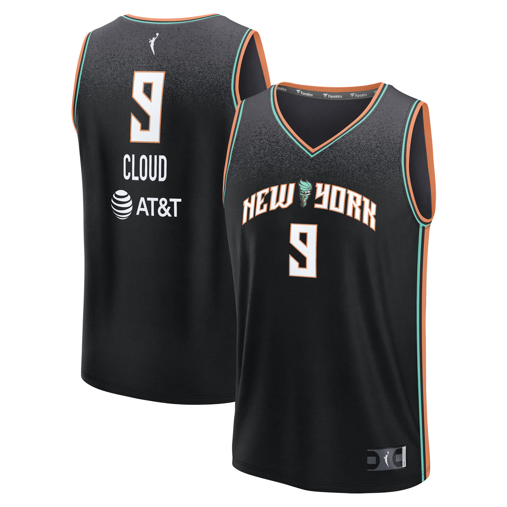 Unisex Fanatics Natasha Cloud Black New York Liberty Explorer Edition Fast Break Replica Jersey Unisex Fanatics Natasha Cloud Black New York Liberty Explorer Edition Fast Break Replica Jersey
