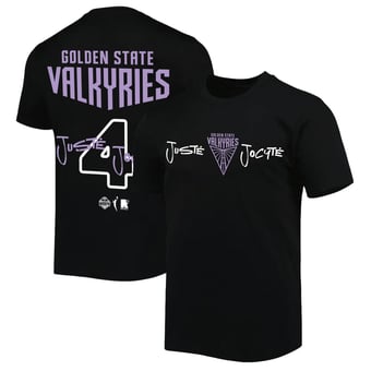 Unisex round21 Just? Jocyt? Black Golden State Valkyries Name & Number T-Shirt