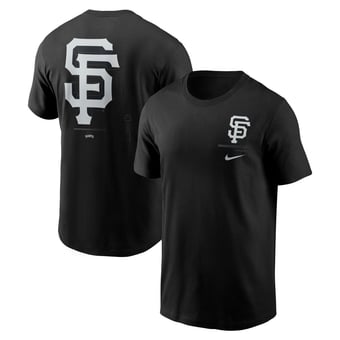 Men's Nike  Black San Francisco Giants  Bar Loading T-Shirt