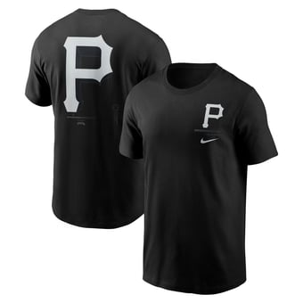 Men's Nike  Black Pittsburgh Pirates  Bar Loading T-Shirt